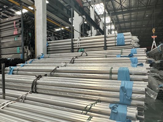 Hair Line Seamless Stainless Steel Rectangle Pipe 3000mm 4000mm Length
