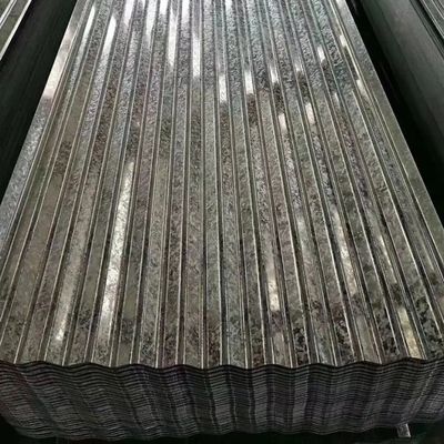 High Strength Galvanized Iron Plate 600mm SGCC Anti Finger Corrugate For Industrial